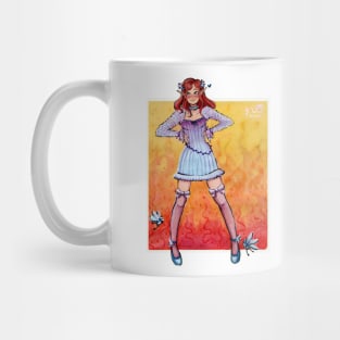 The Elf with the Red Hair Mug